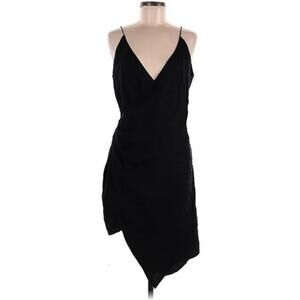 NWT! Cushnie x Target Black Leopard Print Asymmetrical Dress Size 18